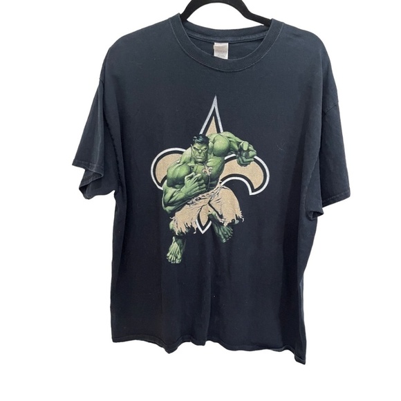 Gildan Ultra Cotton Other - Incredible Hulk Gildan Black 100% Cotton Short Sleeve T-Shirt Size XL
